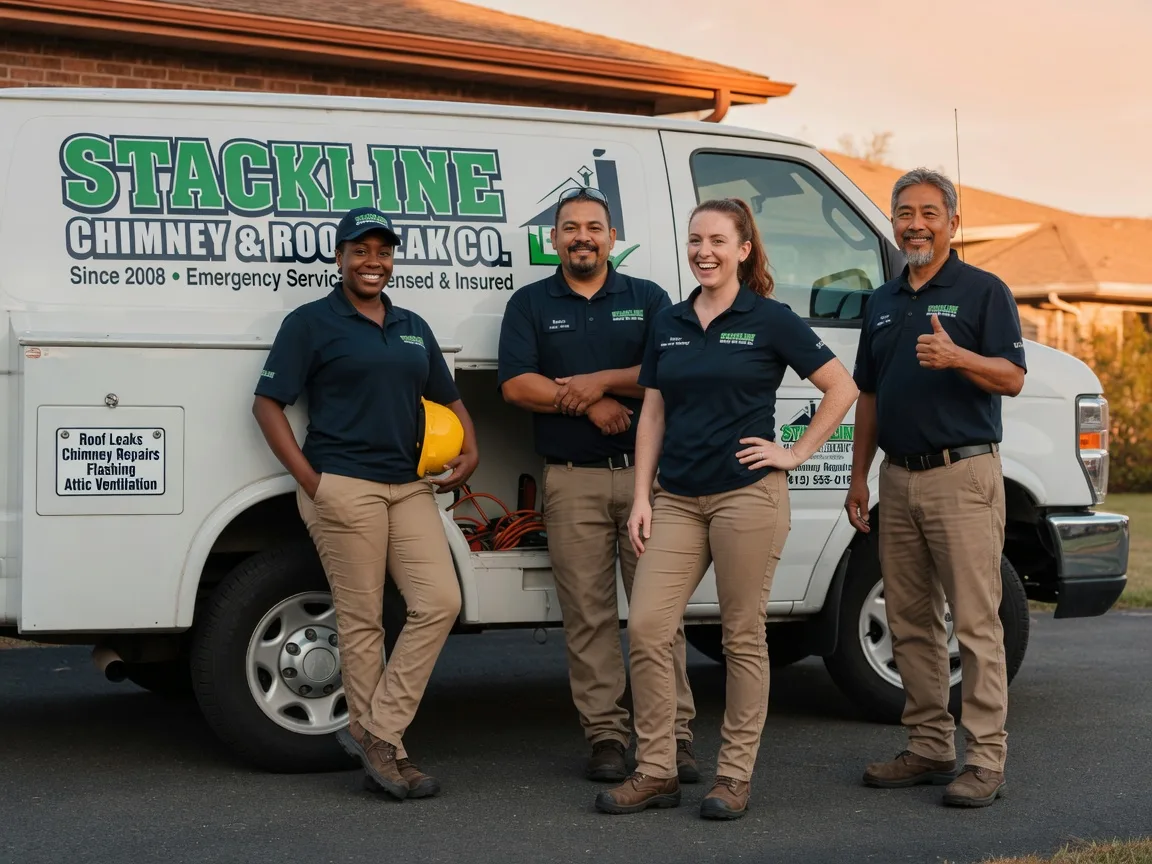 Chimney flashing repair company in Fairfield, PA